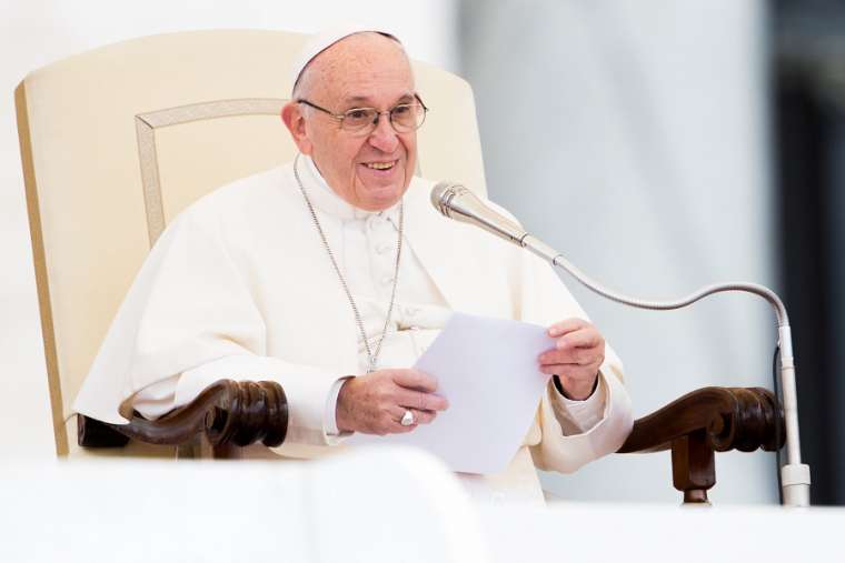 Pope Francis stuck in elevator